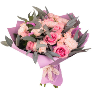 Букет "Малиновый свет"